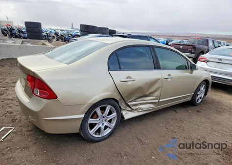 2008 Honda Civic Lx z USA, uszkodzony, nr VIN 1HGFA16528L038762